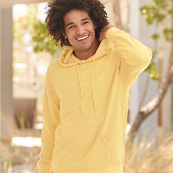 Unisex Midweight Pigment-Dyed Hooded Sweatshirt Thumbnail