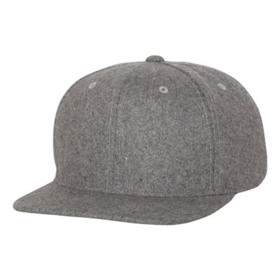 Melton Wool Blend Snapback Cap Thumbnail