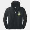 GILDAN® HEAVY BLEND FULL ZIP HOODED SWEATSHIRT. Thumbnail