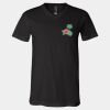 Unisex Jersey V-Neck Tee Thumbnail