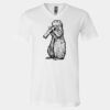 Unisex Jersey V-Neck Tee Thumbnail