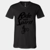 Unisex Jersey V-Neck Tee Thumbnail