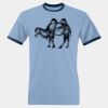 Men's Jersey Heather Ringer Tee Thumbnail