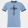 Men's Jersey Heather Ringer Tee Thumbnail