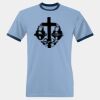 Men's Jersey Heather Ringer Tee Thumbnail