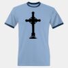 Men's Jersey Heather Ringer Tee Thumbnail