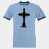 Men's Jersey Heather Ringer Tee Thumbnail