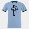 Men's Jersey Heather Ringer Tee Thumbnail