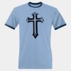 Men's Jersey Heather Ringer Tee Thumbnail