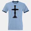 Men's Jersey Heather Ringer Tee Thumbnail