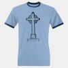 Men's Jersey Heather Ringer Tee Thumbnail