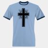 Men's Jersey Heather Ringer Tee Thumbnail