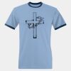 Men's Jersey Heather Ringer Tee Thumbnail