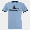 Men's Jersey Heather Ringer Tee Thumbnail