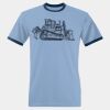Men's Jersey Heather Ringer Tee Thumbnail
