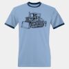 Men's Jersey Heather Ringer Tee Thumbnail