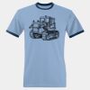 Men's Jersey Heather Ringer Tee Thumbnail