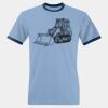 Men's Jersey Heather Ringer Tee Thumbnail