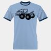 Men's Jersey Heather Ringer Tee Thumbnail