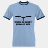 Men's Jersey Heather Ringer Tee Thumbnail