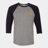 Unisex Three-Quarter Sleeve Baseball Tee Thumbnail