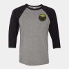 Unisex Three-Quarter Sleeve Baseball Tee Thumbnail