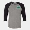 Unisex Three-Quarter Sleeve Baseball Tee Thumbnail