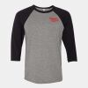 Unisex Three-Quarter Sleeve Baseball Tee Thumbnail
