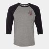 Unisex Three-Quarter Sleeve Baseball Tee Thumbnail