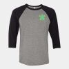 Unisex Three-Quarter Sleeve Baseball Tee Thumbnail