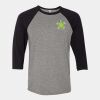 Unisex Three-Quarter Sleeve Baseball Tee Thumbnail