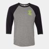 Unisex Three-Quarter Sleeve Baseball Tee Thumbnail