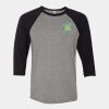 Unisex Three-Quarter Sleeve Baseball Tee Thumbnail