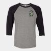 Unisex Three-Quarter Sleeve Baseball Tee Thumbnail