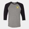 Unisex Three-Quarter Sleeve Baseball Tee Thumbnail