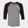Unisex Three-Quarter Sleeve Baseball Tee Thumbnail