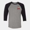 Unisex Three-Quarter Sleeve Baseball Tee Thumbnail