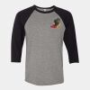 Unisex Three-Quarter Sleeve Baseball Tee Thumbnail