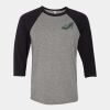 Unisex Three-Quarter Sleeve Baseball Tee Thumbnail