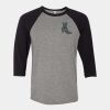 Unisex Three-Quarter Sleeve Baseball Tee Thumbnail