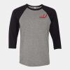 Unisex Three-Quarter Sleeve Baseball Tee Thumbnail