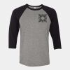 Unisex Three-Quarter Sleeve Baseball Tee Thumbnail