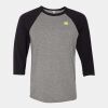Unisex Three-Quarter Sleeve Baseball Tee Thumbnail