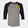 Unisex Three-Quarter Sleeve Baseball Tee Thumbnail
