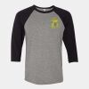 Unisex Three-Quarter Sleeve Baseball Tee Thumbnail