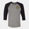 Unisex Three-Quarter Sleeve Baseball Tee Thumbnail