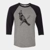 Unisex Three-Quarter Sleeve Baseball Tee Thumbnail
