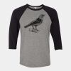 Unisex Three-Quarter Sleeve Baseball Tee Thumbnail