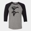 Unisex Three-Quarter Sleeve Baseball Tee Thumbnail