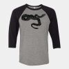 Unisex Three-Quarter Sleeve Baseball Tee Thumbnail